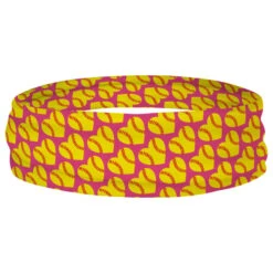 Softball Multifunctional Headwear - Softball Hearts RokBAND