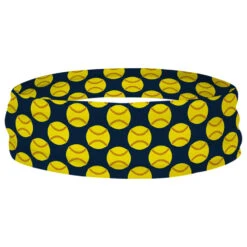 Softball Multifunctional Headwear - Softball Pattern RokBAND -Sport Gift Store sb 03555 NAVY RING