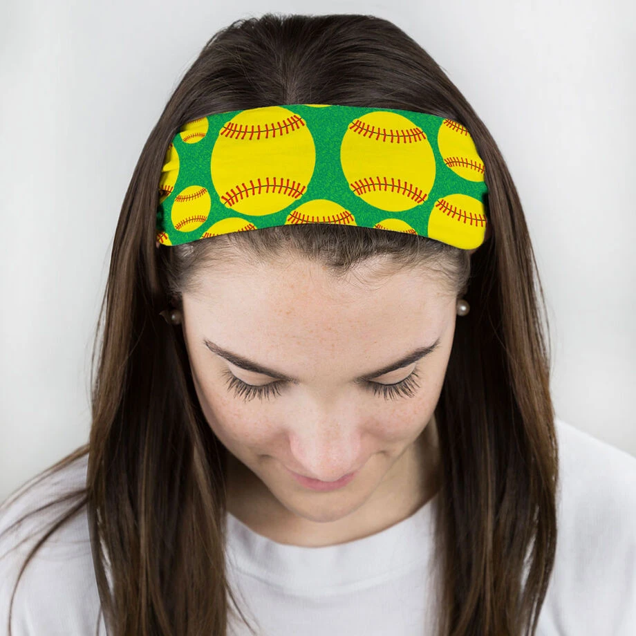 Softball Multifunctional Headwear - Tossed Ball Pattern RokBAND 5 Softball Multifunctional Headwear - Tossed Ball Pattern RokBAND - Image 3