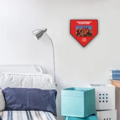 Softball Home Plate Plaque - Team Photo -Sport Gift Store sb 03571 RED ROOM