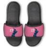 Softball Repwell® Slide Sandals - Batter Silhouette With Number 1 Softball Repwell® Slide Sandals - Batter Silhouette With Number -Sport Gift Store sb 03895 PINKNAVY MAIN