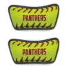 Softball Repwell® Sandal Straps - Personalized Softball Stitches -Sport Gift Store sb 03897 STRAPS FLAT