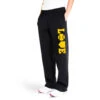 Softball Fleece Sweatpants - Softball Love (Yellow) 2 Softball Fleece Sweatpants - Softball Love (Yellow) -Sport Gift Store sb 03938 BLACK MODEL