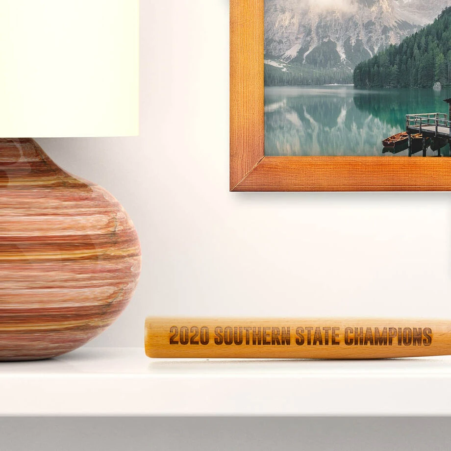 Engraved Mini Softball Bat - Custom Text 5 Engraved Mini Softball Bat - Custom Text - Image 3