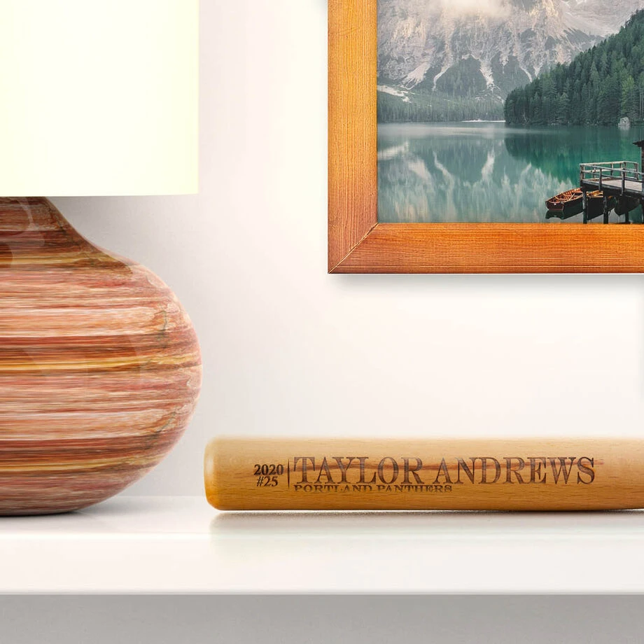 Engraved Mini Softball Bat - Player Information 5 Engraved Mini Softball Bat - Player Information - Image 3