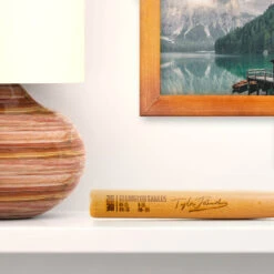 Engraved Mini Softball Bat - Signature Stats 7 Engraved Mini Softball Bat - Signature Stats -Sport Gift Store sb 03955 SHELF