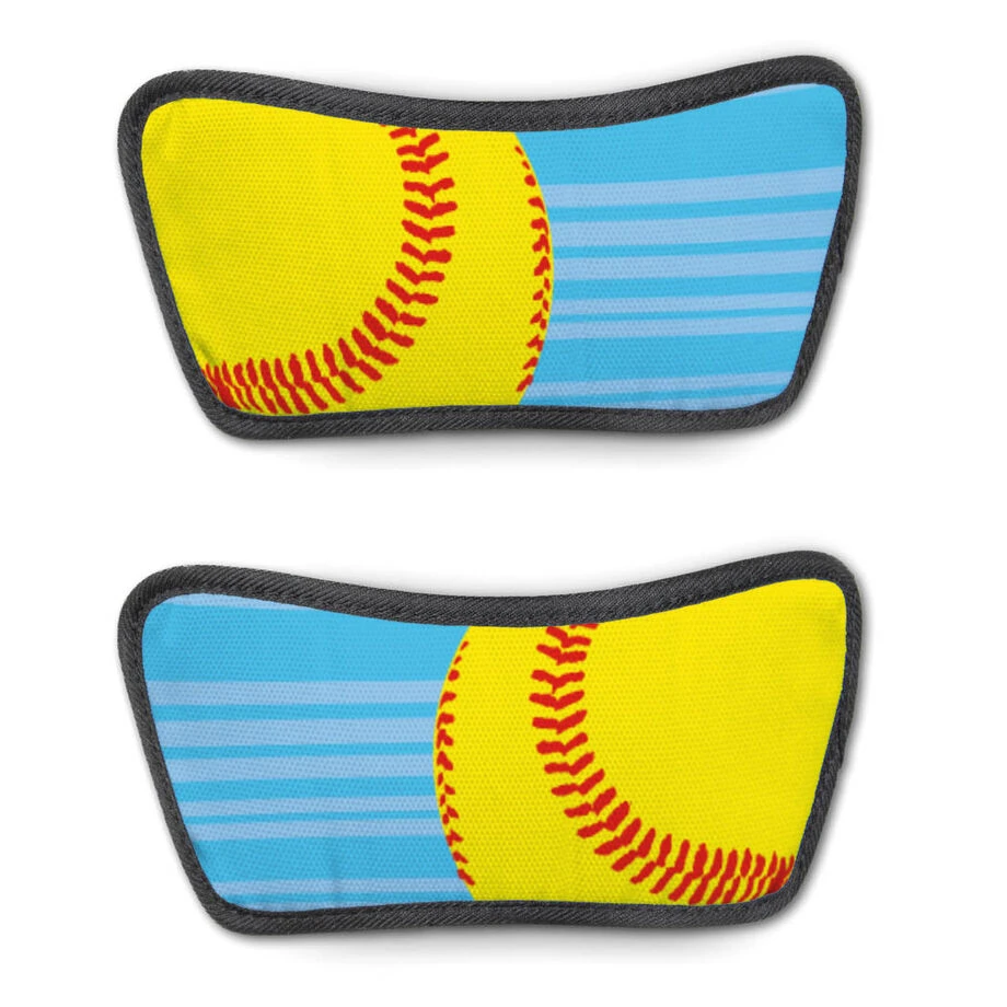 Softball Repwell® Sandal Straps - Ball Reflected 3 Softball Repwell® Sandal Straps - Ball Reflected