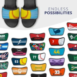 Softball Repwell® Sandal Straps - Ball Reflected 11 Softball Repwell® Sandal Straps - Ball Reflected -Sport Gift Store sb 03964 STRAPS CAROLINA MULTI