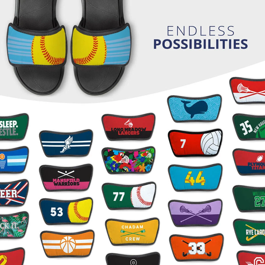 Softball Repwell® Sandal Straps - Ball Reflected 7 Softball Repwell® Sandal Straps - Ball Reflected - Image 5