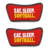 Softball Repwell® Sandal Straps - Eat. Sleep. Softball.