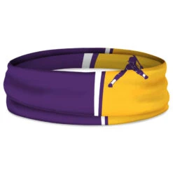 Softball Multifunctional Headwear - Batter RokBAND -Sport Gift Store sb 03985 SHORT PURPLEYELLOW RING