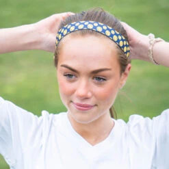 Softball Juliband Non-Slip Headband - Tossed Softball Pattern 8 Softball Juliband Non-Slip Headband - Tossed Softball Pattern -Sport Gift Store sb 04082 LIFESTYLE 1