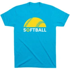 Softball Short Sleeve T-Shirt - Modern Softball