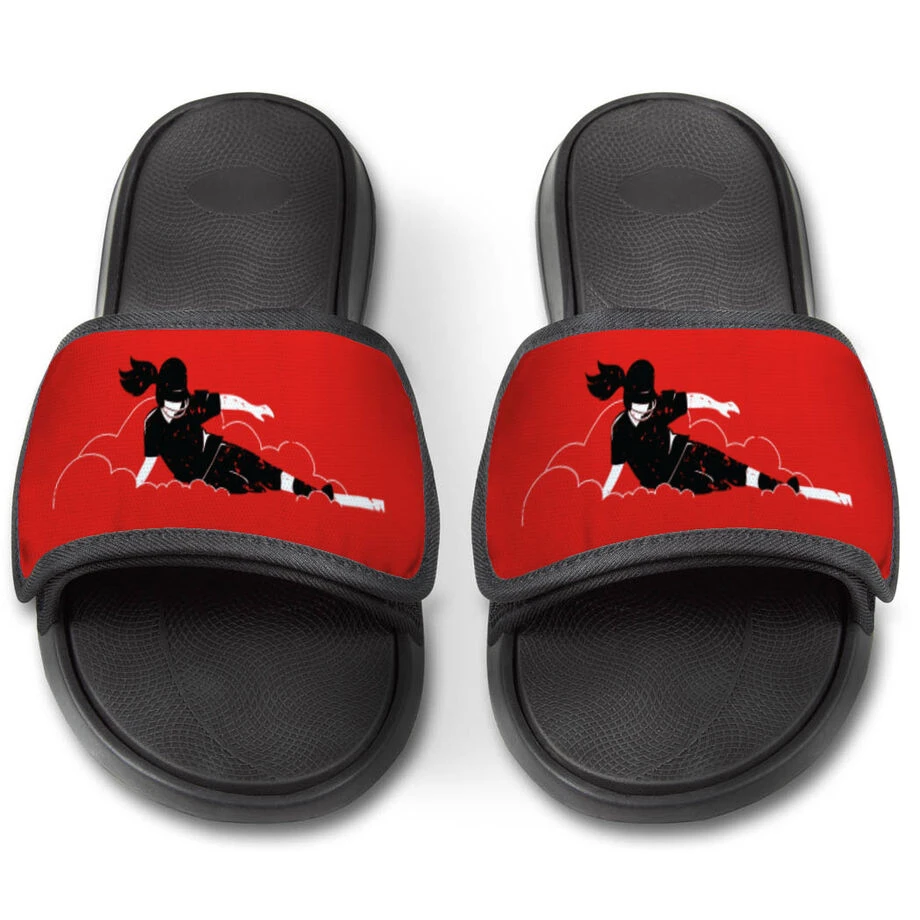 Softball Repwell® Slide Sandals - Hit Steal Run Slide 4 Softball Repwell® Slide Sandals - Hit Steal Run Slide - Image 2