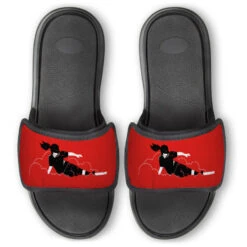 Softball Repwell® Slide Sandals - Hit Steal Run Slide