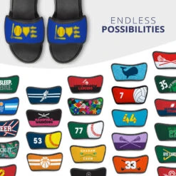 Softball Repwell® Sandal Straps - Love To Play -Sport Gift Store sb 04315 STRAPS MULTI