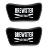 Softball Repwell® Sandal Straps - Personalized Team Name With Bats 1 Softball Repwell® Sandal Straps - Personalized Team Name With Bats -Sport Gift Store sb 04317 STRAPS BLACK FLAT