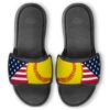 Softball Repwell® Slide Sandals - USA Flag