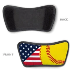Softball Repwell® Sandal Straps - USA Flag 9 Softball Repwell® Sandal Straps - USA Flag -Sport Gift Store sb 04318 STRAPS DETAIL