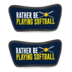Softball Repwell® Sandal Straps - Rather Be Playing Softball