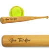 Engraved Mini Softball Bat - Your Text Here