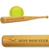 Engraved Mini Softball Bat - Best Mom Ever -Sport Gift Store sb 04357 MAIN