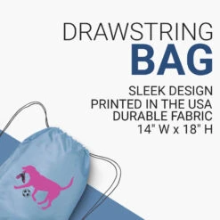 Soccer Drawstring Backpack Sasha The Soccer Dog 8 Soccer Drawstring Backpack Sasha The Soccer Dog -Sport Gift Store sc 01110 LIGHTBLUE DETAILS