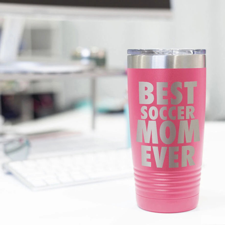 Soccer 20 Oz. Double Insulated Tumbler - Best Mom Ever 9 Soccer 20 Oz. Double Insulated Tumbler - Best Mom Ever - Image 7