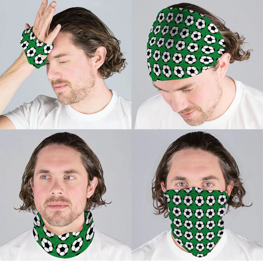 Soccer Multifunctional Headwear - Soccer Pattern RokBAND 6 Soccer Multifunctional Headwear - Soccer Pattern RokBAND - Image 4