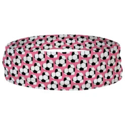Soccer Multifunctional Headwear - Soccer Ball Hearts RokBAND
