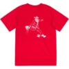 Soccer Short Sleeve Performance Tee - Santa Player -Sport Gift Store sc 03440 RED FLAT