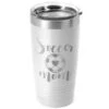 Soccer 20oz. Double Insulated Tumbler - Soccer Mom 2 Soccer 20oz. Double Insulated Tumbler - Soccer Mom -Sport Gift Store sc 03511 WHITE MAIN