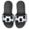 Soccer Repwell® Slide Sandals - Soccer Ball Texture 1 Soccer Repwell® Slide Sandals - Soccer Ball Texture -Sport Gift Store sc 03528 MAIN
