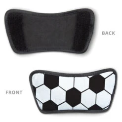 Soccer Repwell® Sandal Straps - Soccer Ball Texture -Sport Gift Store sc 03528 STRAPS DETAIL