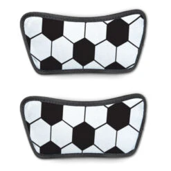 Soccer Repwell® Sandal Straps - Soccer Ball Texture