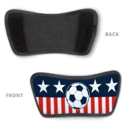 Soccer Repwell® Sandal Straps - Stars And Stripes 10 Soccer Repwell® Sandal Straps - Stars And Stripes -Sport Gift Store sc 03532 STRAPS DETAIL