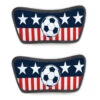 Soccer Repwell® Sandal Straps - Stars And Stripes -Sport Gift Store sc 03532 STRAPS FLAT