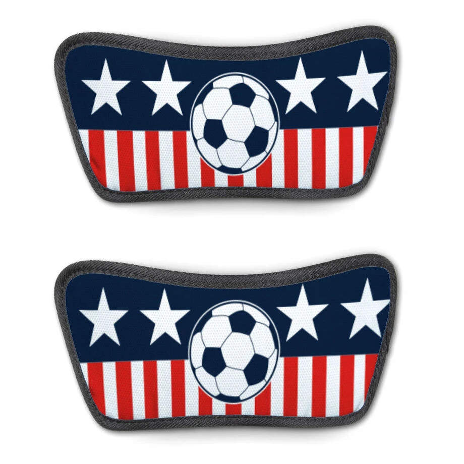Soccer Repwell® Sandal Straps - Stars And Stripes 3 Soccer Repwell® Sandal Straps - Stars And Stripes