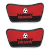 Soccer Repwell® Sandal Straps - Team Name Colorblock 1 Soccer Repwell® Sandal Straps - Team Name Colorblock -Sport Gift Store sc 03533 STRAPS REDBLACK FLAT