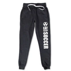 Soccer Men's Joggers - Eat Sleep Soccer -Sport Gift Store sc 03565 DARKGRAY FLAT
