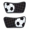 Soccer Repwell® Sandal Straps - Ball Reflected 1 Soccer Repwell® Sandal Straps - Ball Reflected -Sport Gift Store sc 03582 STRAPS BLACK FLAT