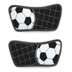 Soccer Repwell® Sandal Straps - Ball Reflected