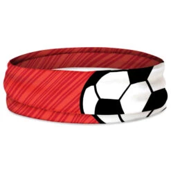 Soccer Multifunctional Headwear - Lightning Soccer RokBAND -Sport Gift Store sc 03595 SHORT RED RING