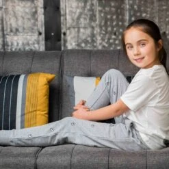 Soccer Embroidered Jogger - Soccer Ball Black/White -Sport Gift Store sc 03652 LIFESTYLE 1