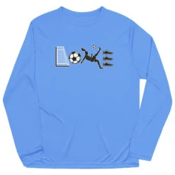 Soccer Long Sleeve Performance Tee - Soccer Love