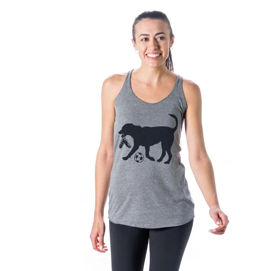 Soccer Women's Everyday Tank Top - Soccer Dog 4 Soccer Women's Everyday Tank Top - Soccer Dog - Image 2