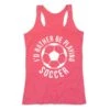 Soccer Women's Everyday Tank Top - I'd Rather Be Playing Soccer -Sport Gift Store sc 03720 PINK MAIN