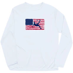 Soccer Long Sleeve Performance Tee - Guys Soccer Land That We Love