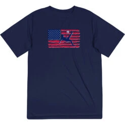Soccer Short Sleeve Performance Tee - Guys Soccer Land That We Love