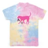 Soccer Short Sleeve T-Shirt - Saha The Soccer Dog Tie Dye 1 Soccer Short Sleeve T-Shirt - Saha The Soccer Dog Tie Dye -Sport Gift Store sc 03791 SHERBET